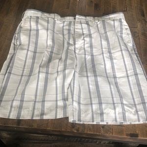 Light weight khaki golf shorts.